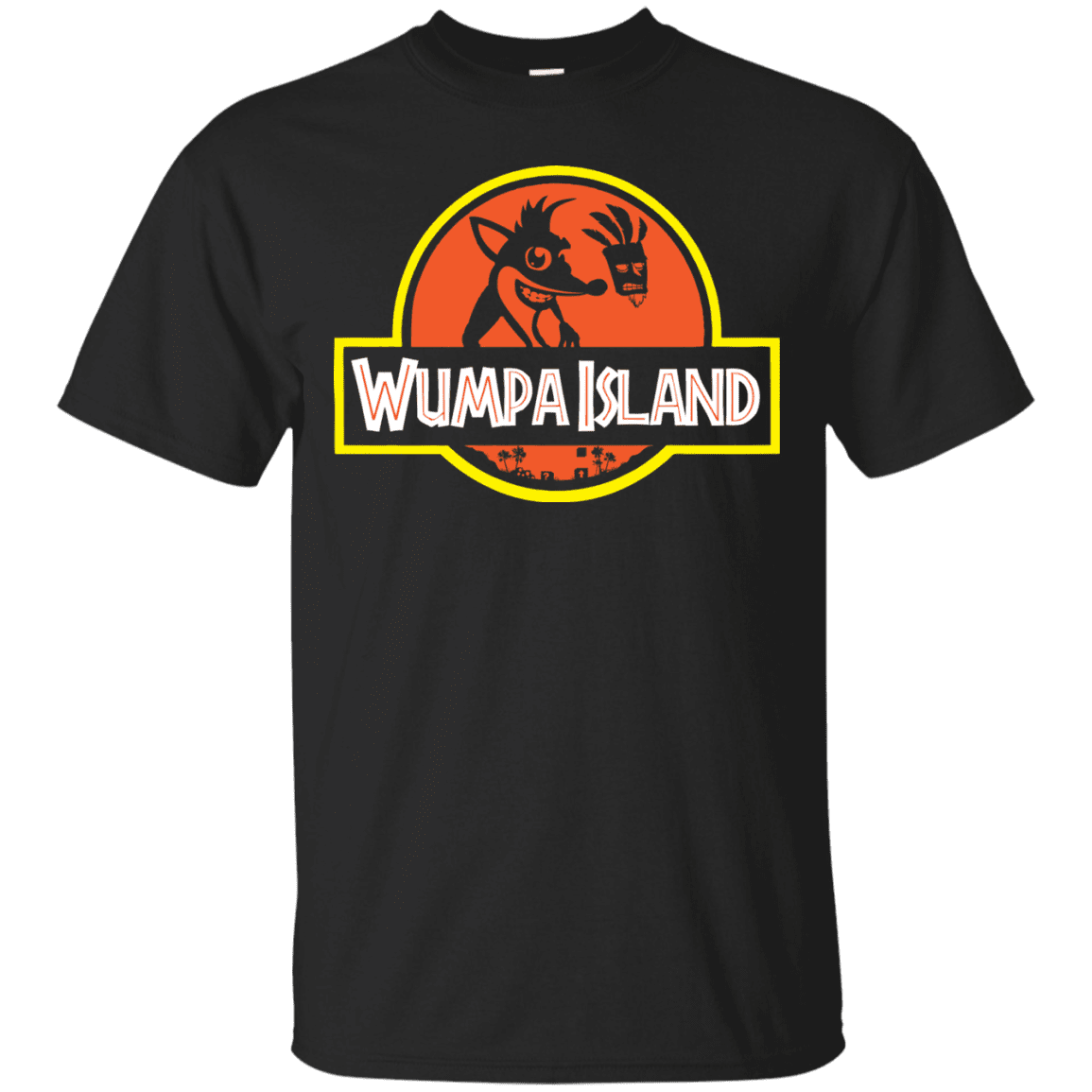T-Shirts Black / S Wumpa Island T-Shirt