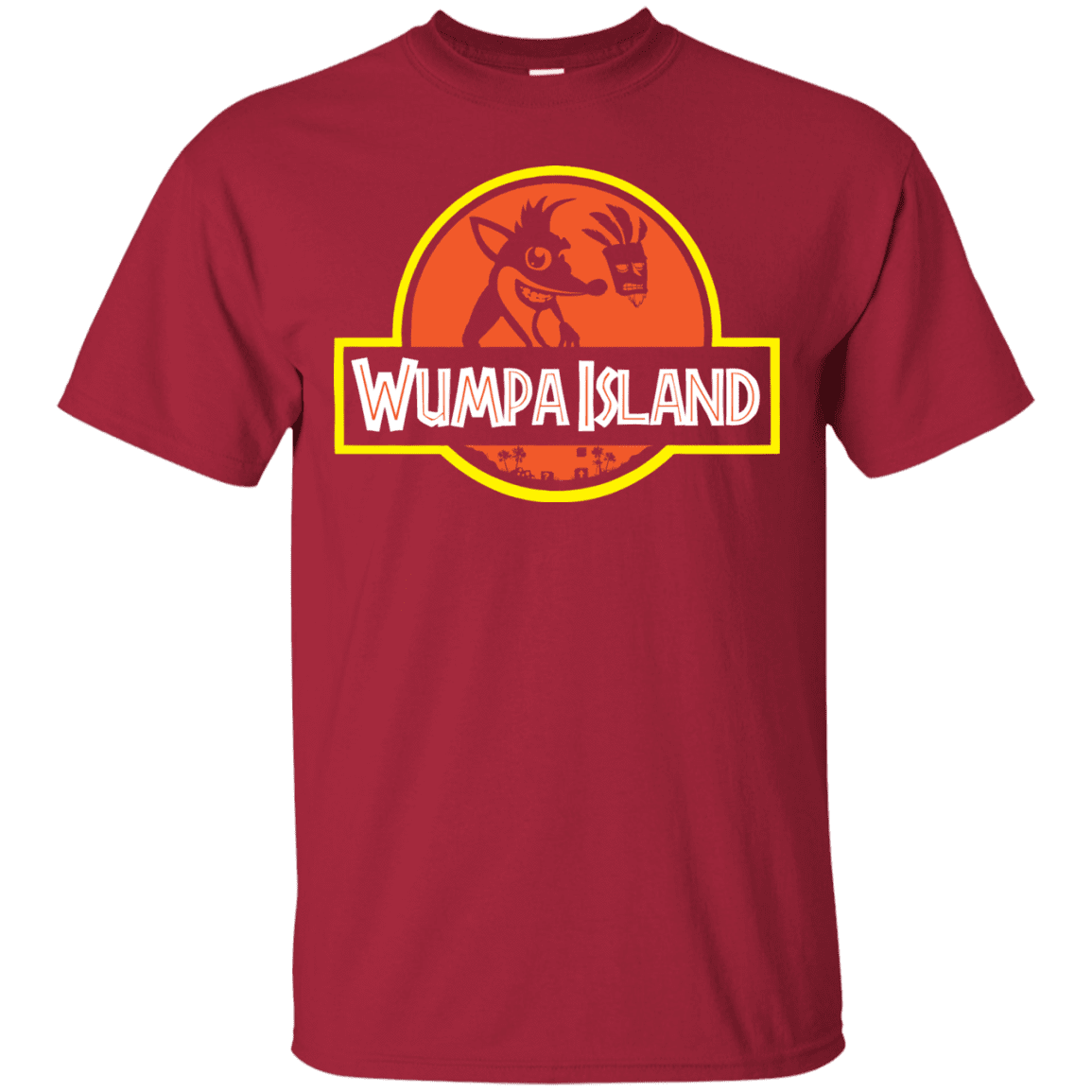 T-Shirts Cardinal / S Wumpa Island T-Shirt
