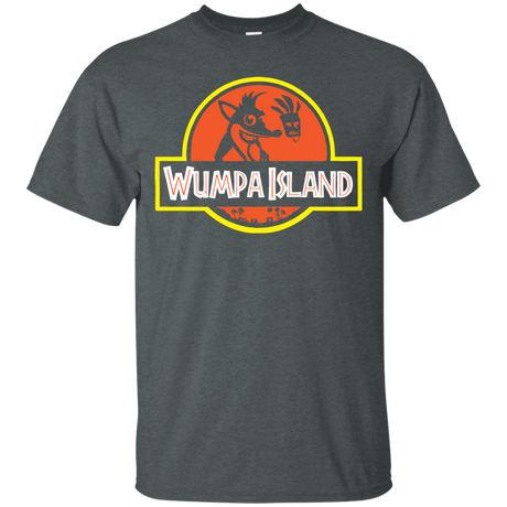 T-Shirts Dark Heather / S Wumpa Island T-Shirt