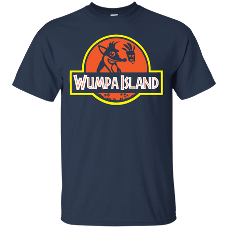 T-Shirts Navy / S Wumpa Island T-Shirt