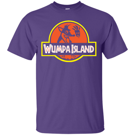 T-Shirts Purple / S Wumpa Island T-Shirt