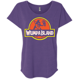 Wumpa Island Triblend Dolman Sleeve