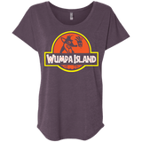 Wumpa Island Triblend Dolman Sleeve