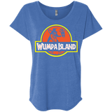 Wumpa Island Triblend Dolman Sleeve