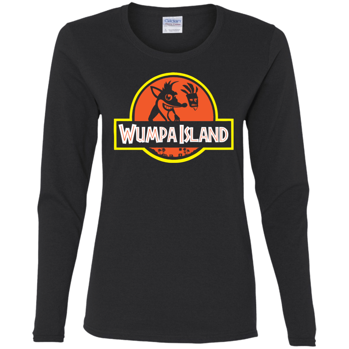 Wumpa Island Women's Long Sleeve T-Shirt