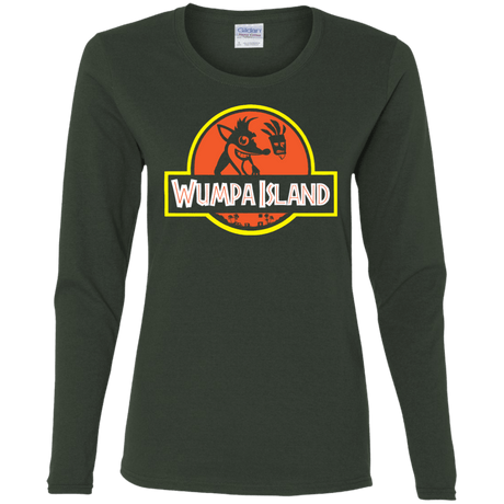 Wumpa Island Women's Long Sleeve T-Shirt