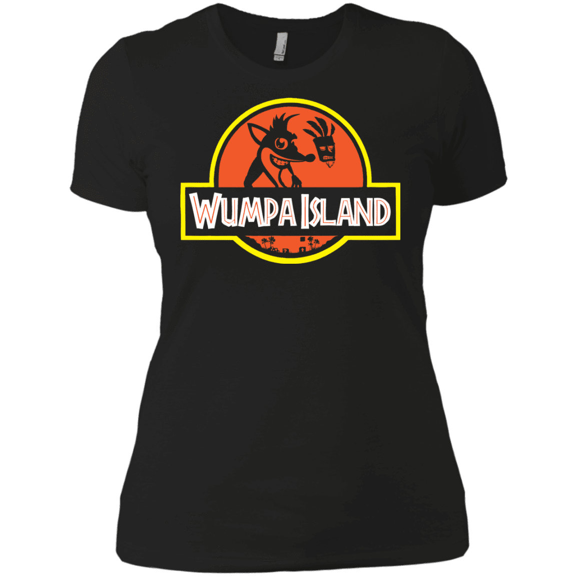 T-Shirts Black / X-Small Wumpa Island Women's Premium T-Shirt