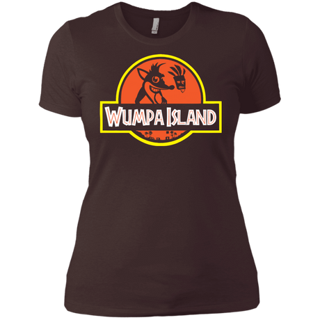 T-Shirts Dark Chocolate / X-Small Wumpa Island Women's Premium T-Shirt
