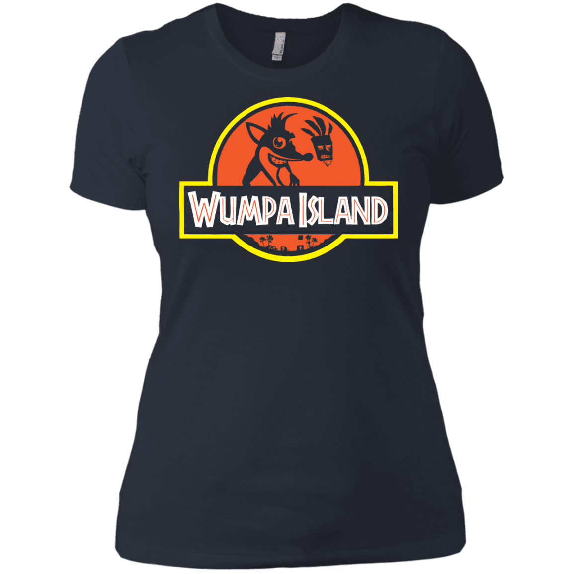 T-Shirts Indigo / X-Small Wumpa Island Women's Premium T-Shirt