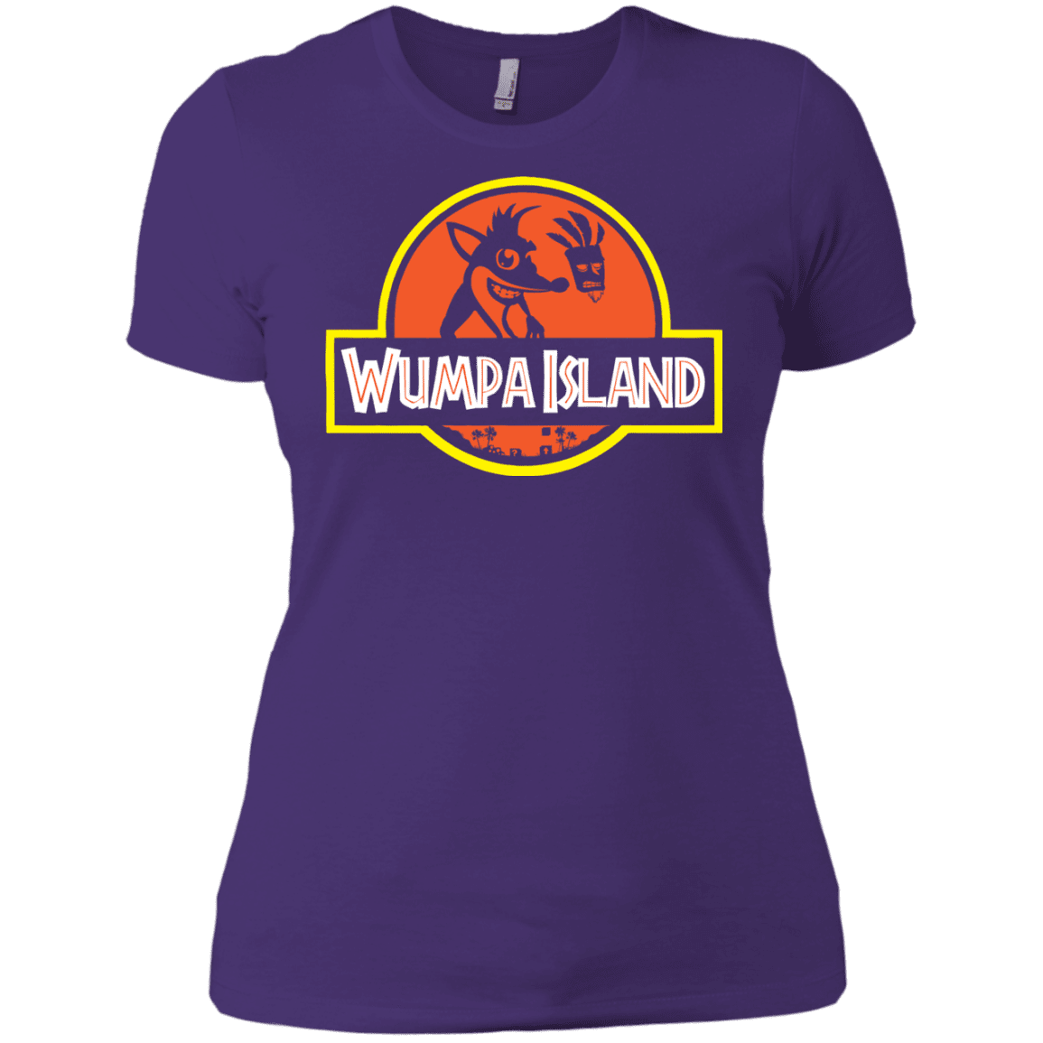 T-Shirts Purple Rush/ / X-Small Wumpa Island Women's Premium T-Shirt