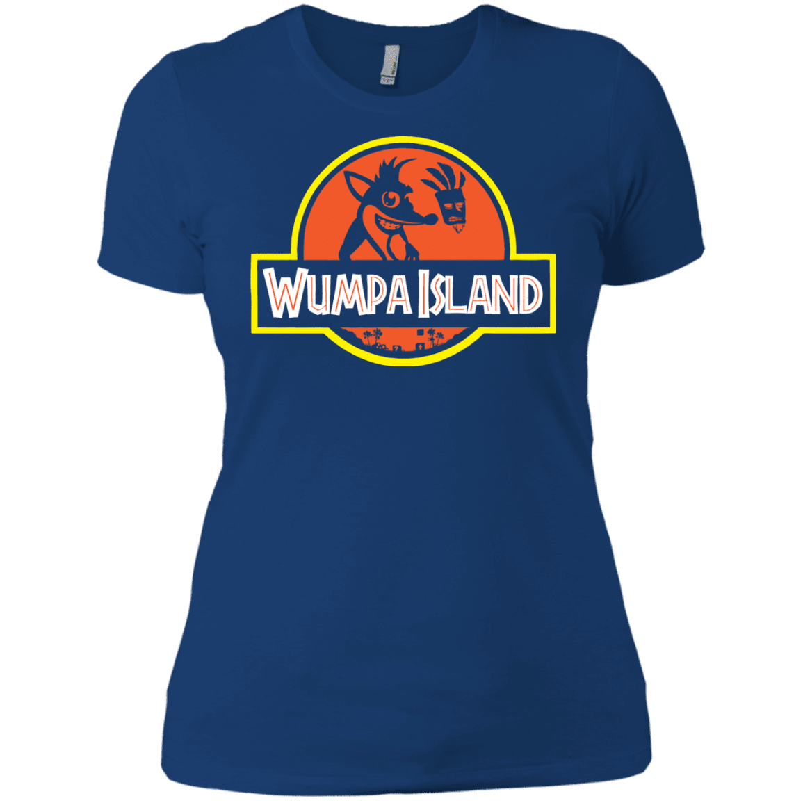 T-Shirts Royal / X-Small Wumpa Island Women's Premium T-Shirt