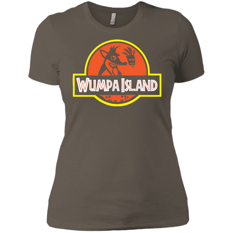 T-Shirts Warm Grey / X-Small Wumpa Island Women's Premium T-Shirt