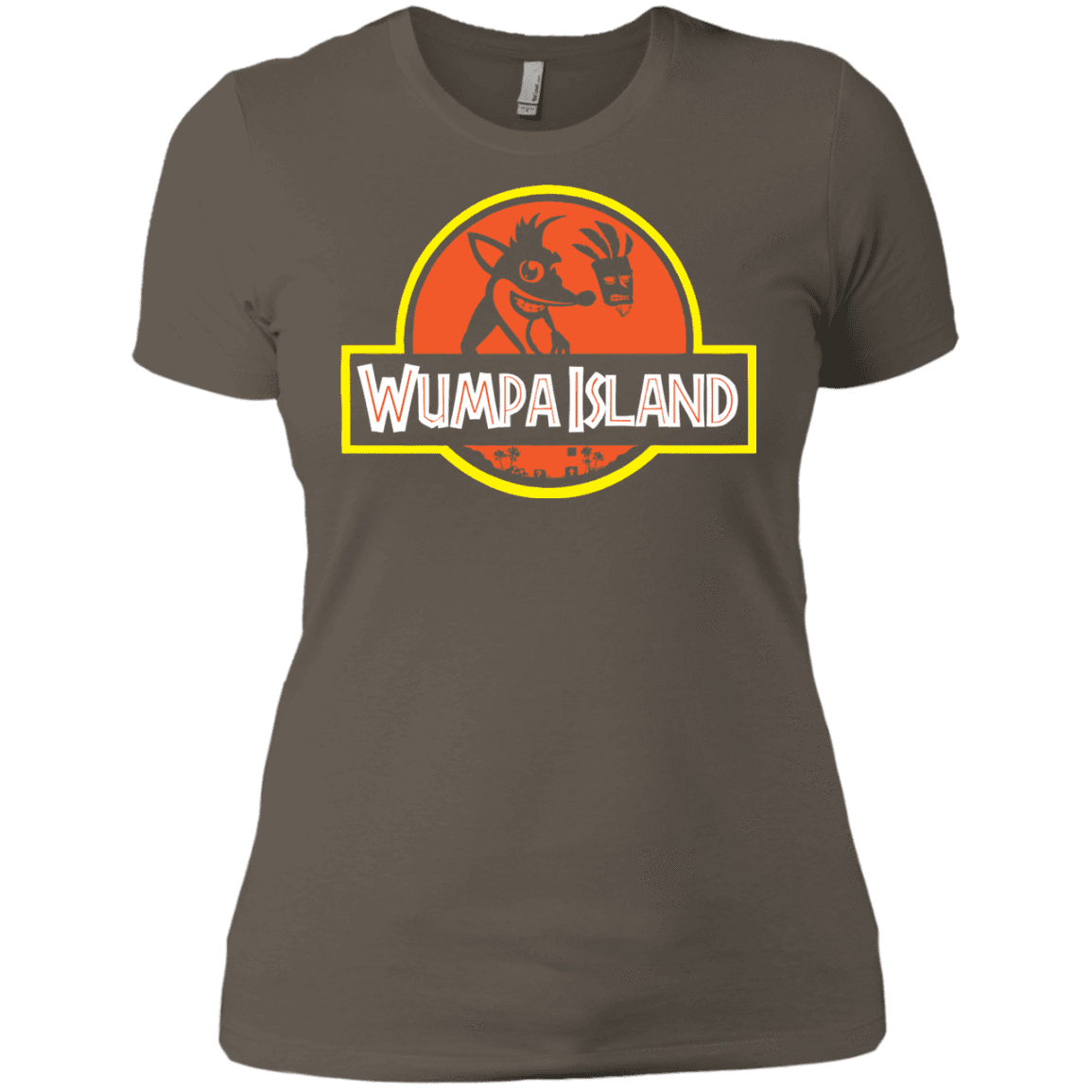 T-Shirts Warm Grey / X-Small Wumpa Island Women's Premium T-Shirt