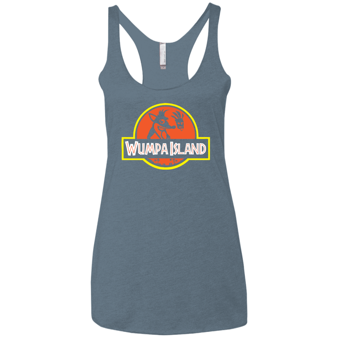 Wumpa Island Women's Triblend Racerback Tank