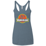 Wumpa Island Women's Triblend Racerback Tank