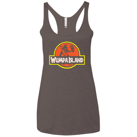 Wumpa Island Women's Triblend Racerback Tank