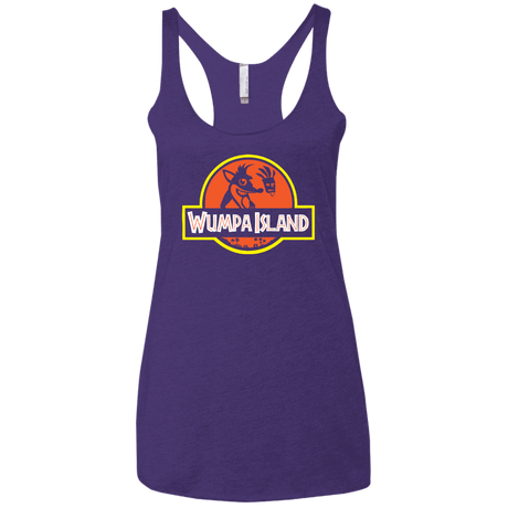 Wumpa Island Women's Triblend Racerback Tank