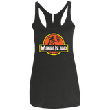 Wumpa Island Women's Triblend Racerback Tank