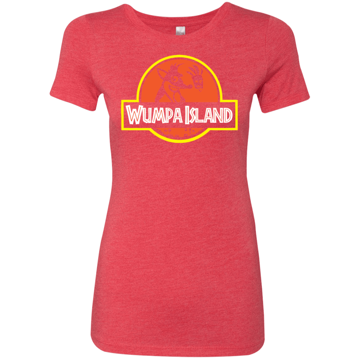 T-Shirts Vintage Red / S Wumpa Island Women's Triblend T-Shirt