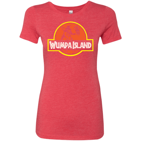 T-Shirts Vintage Red / S Wumpa Island Women's Triblend T-Shirt