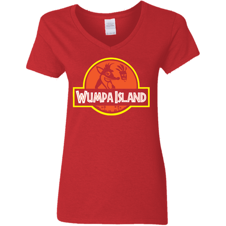 Wumpa Island Women's V-Neck T-Shirt