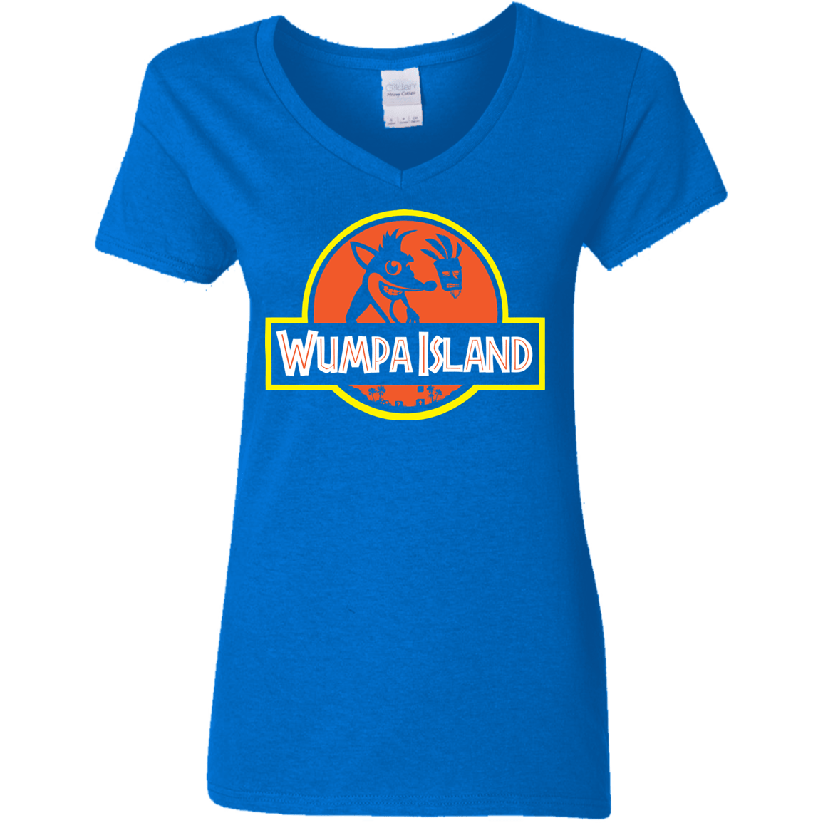 Wumpa Island Women's V-Neck T-Shirt