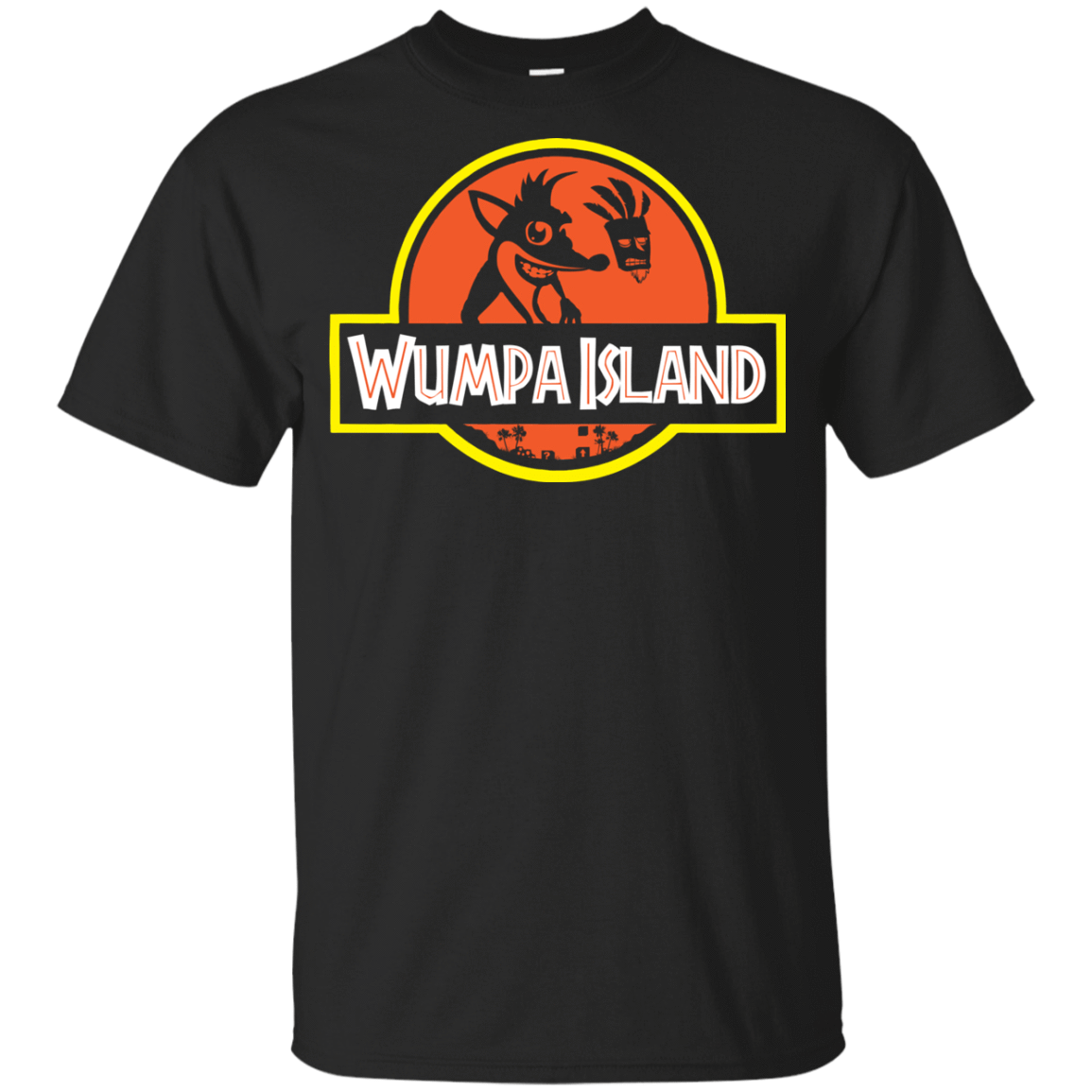 T-Shirts Black / YXS Wumpa Island Youth T-Shirt