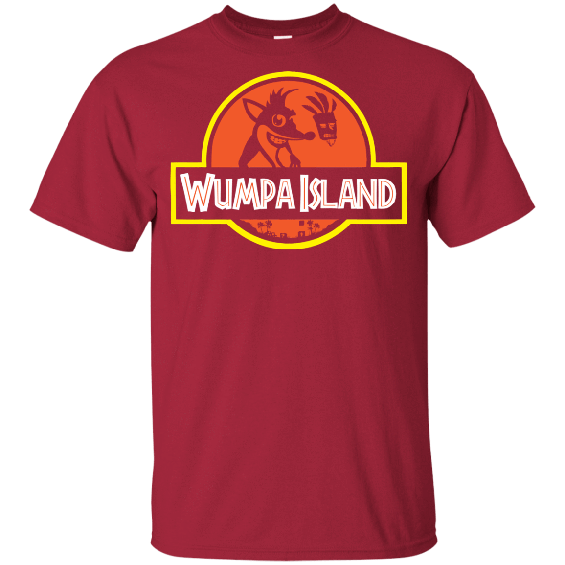 T-Shirts Cardinal / YXS Wumpa Island Youth T-Shirt