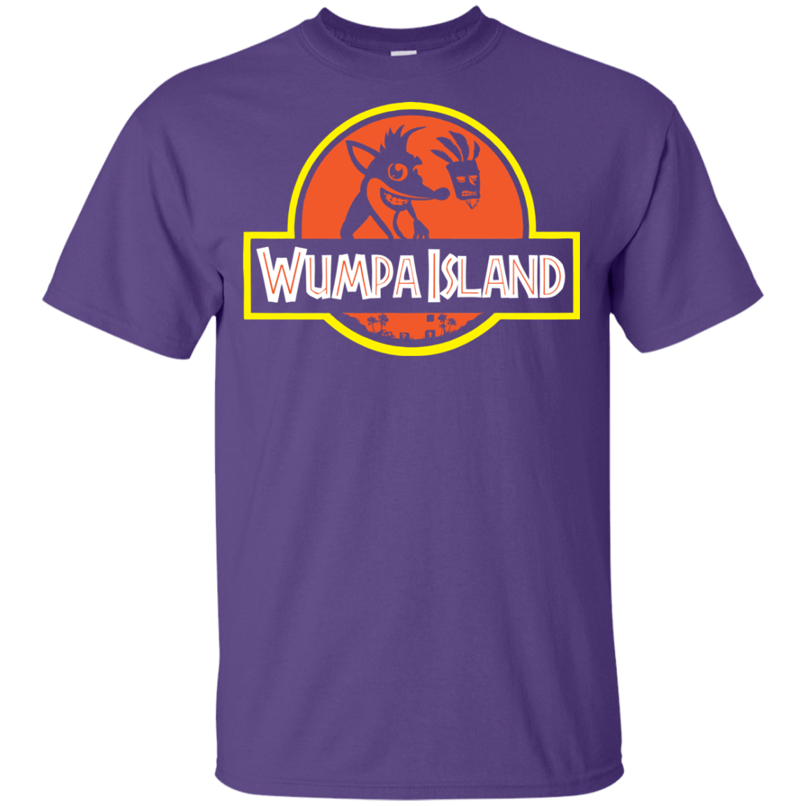 T-Shirts Purple / YXS Wumpa Island Youth T-Shirt