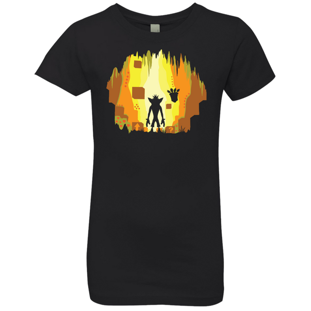 T-Shirts Black / YXS Wumpa World Girls Premium T-Shirt