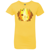 T-Shirts Vibrant Yellow / YXS Wumpa World Girls Premium T-Shirt