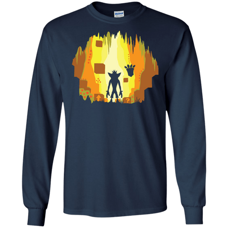 Wumpa World Men's Long Sleeve T-Shirt