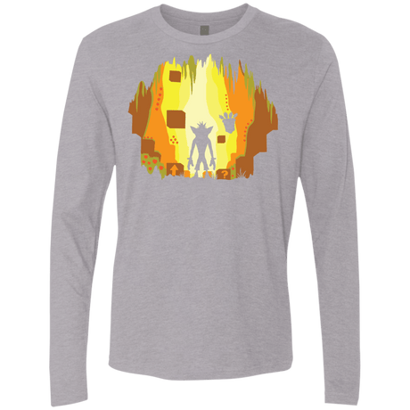 Wumpa World Men's Premium Long Sleeve