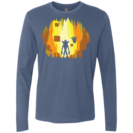 Wumpa World Men's Premium Long Sleeve