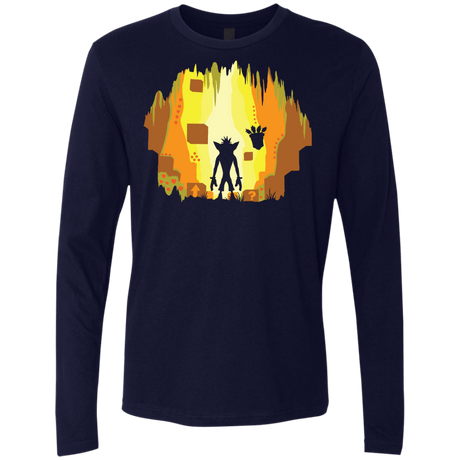 Wumpa World Men's Premium Long Sleeve