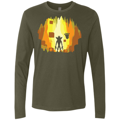 Wumpa World Men's Premium Long Sleeve