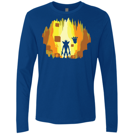 Wumpa World Men's Premium Long Sleeve