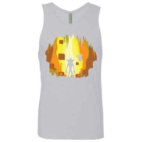 T-Shirts Heather Grey / S Wumpa World Men's Premium Tank Top