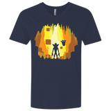 T-Shirts Midnight Navy / X-Small Wumpa World Men's Premium V-Neck