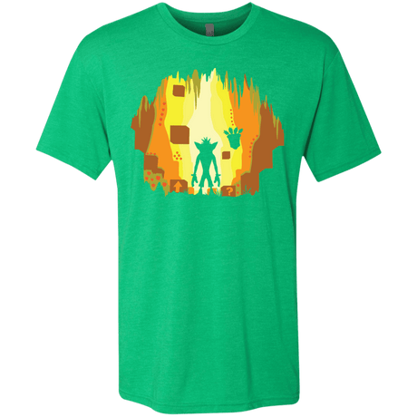 T-Shirts Envy / S Wumpa World Men's Triblend T-Shirt