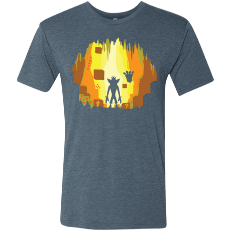 T-Shirts Indigo / S Wumpa World Men's Triblend T-Shirt
