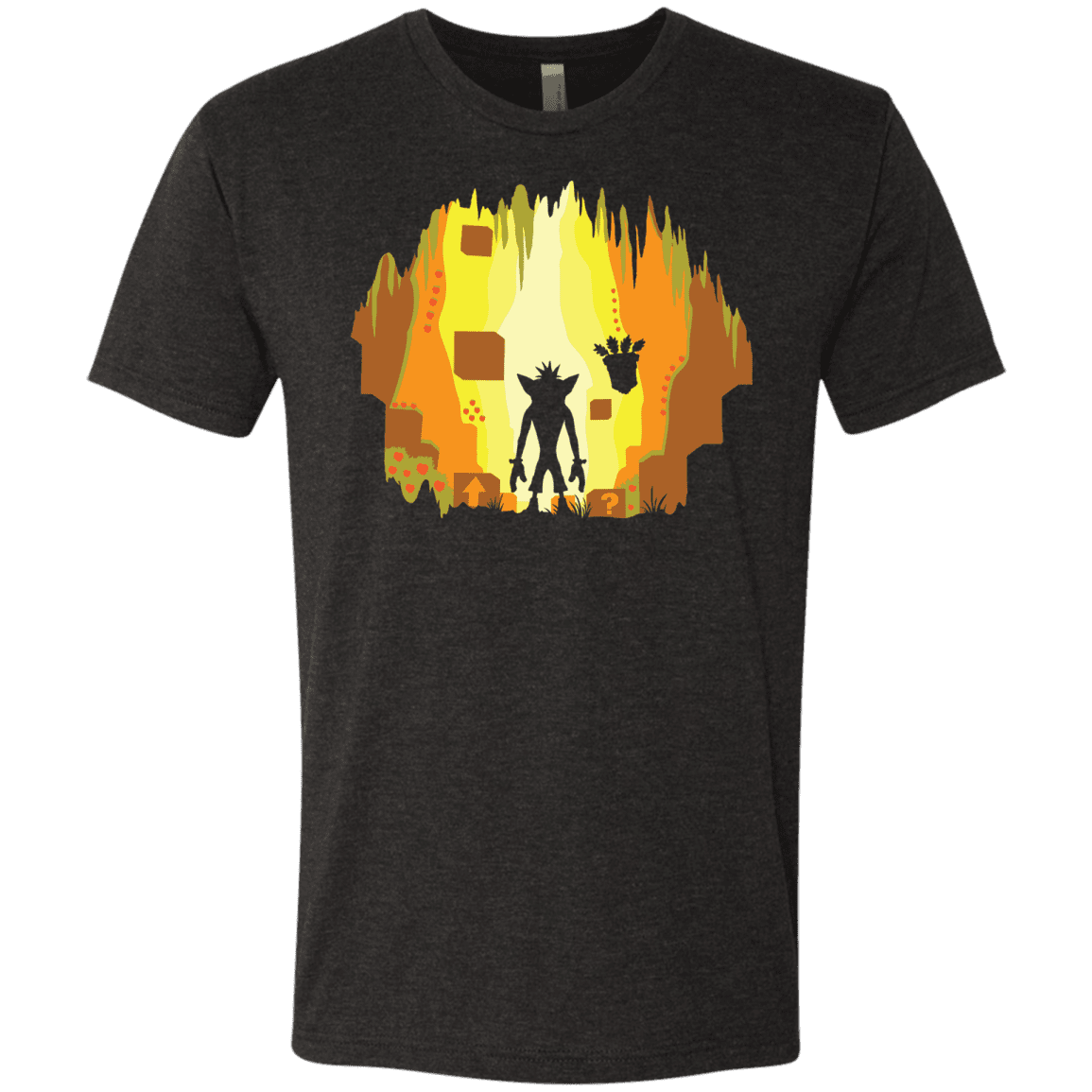 T-Shirts Vintage Black / S Wumpa World Men's Triblend T-Shirt