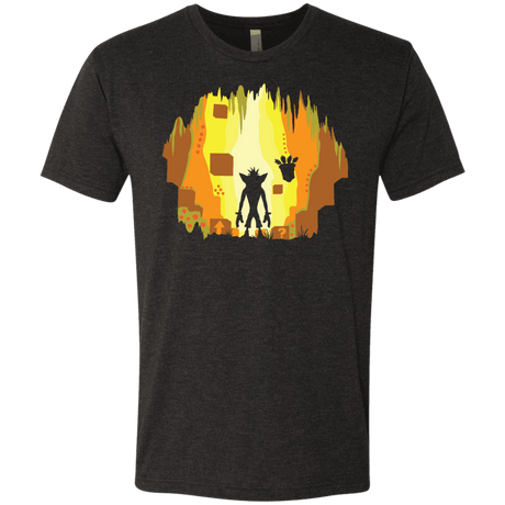 T-Shirts Vintage Black / S Wumpa World Men's Triblend T-Shirt