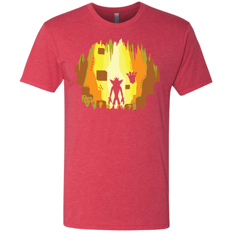 T-Shirts Vintage Red / S Wumpa World Men's Triblend T-Shirt