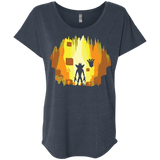 Wumpa World Triblend Dolman Sleeve