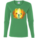 T-Shirts Irish Green / S Wumpa World Women's Long Sleeve T-Shirt