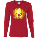 T-Shirts Red / S Wumpa World Women's Long Sleeve T-Shirt