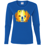 T-Shirts Royal / S Wumpa World Women's Long Sleeve T-Shirt