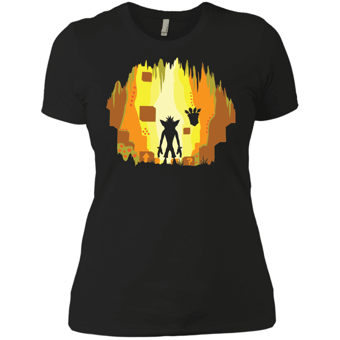 T-Shirts Black / X-Small Wumpa World Women's Premium T-Shirt