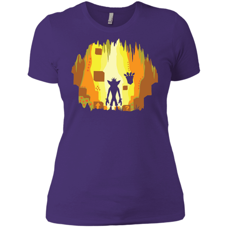 T-Shirts Purple Rush/ / X-Small Wumpa World Women's Premium T-Shirt